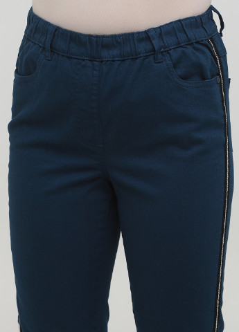 Темно-синие демисезонные прямые джинсы Long Island