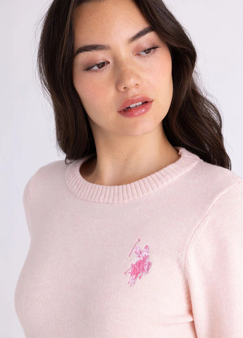 Розовый демисезонный джемпер джемпер U.S. Polo Assn.