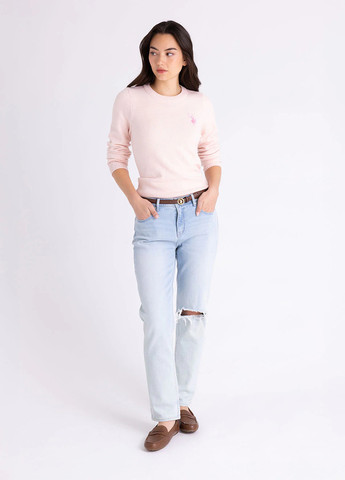 Розовый демисезонный джемпер джемпер U.S. Polo Assn.