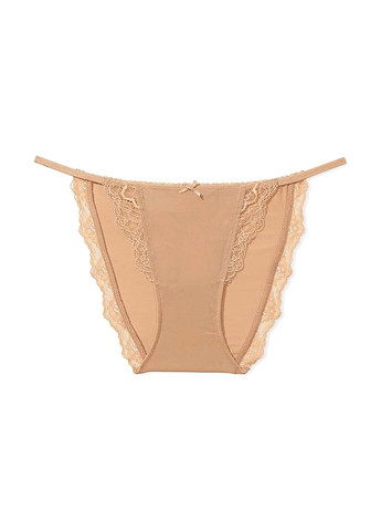 Бежевий демісезонний комплект (бюстгальтер, трусики) Victoria's Secret