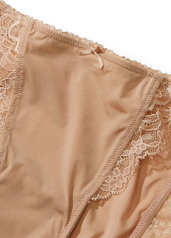 Бежевий демісезонний комплект (бюстгальтер, трусики) Victoria's Secret