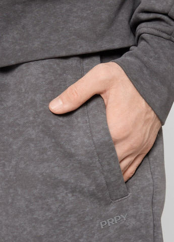 Серые кэжуал демисезонные джоггеры брюки PRPY