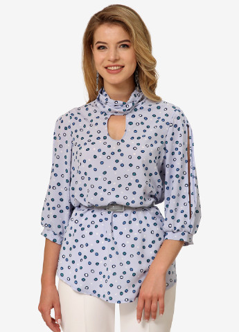 Світло-блакитна демісезонна блуза Lila Kass