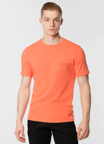Коралловая футболка мужская Arber T-SHIRT FF10