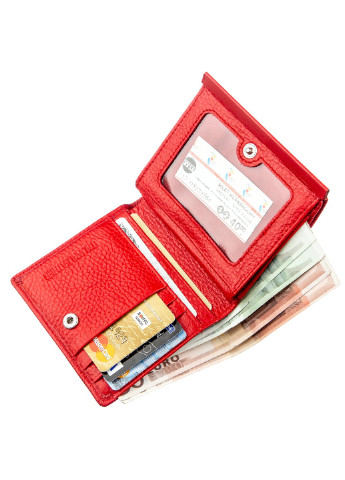 Жіночий шкіряний гаманець 10х10,5 см st leather (229459005)