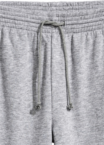 Светло-серые спортивные демисезонные брюки H&M