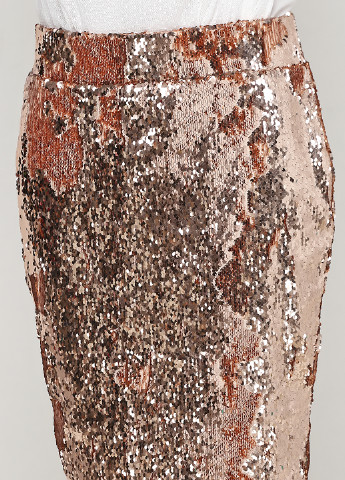 Золотистая кэжуал юбка Orsay мини