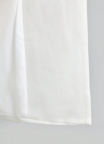 Белый женский жакет SHEIN однотонный - демисезонный