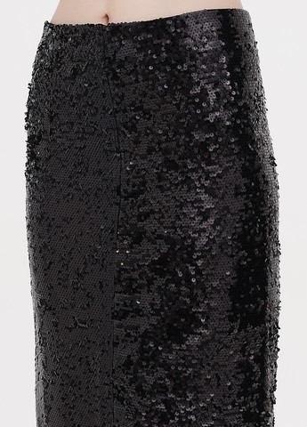 Черная кэжуал однотонная юбка Michael Kors карандаш