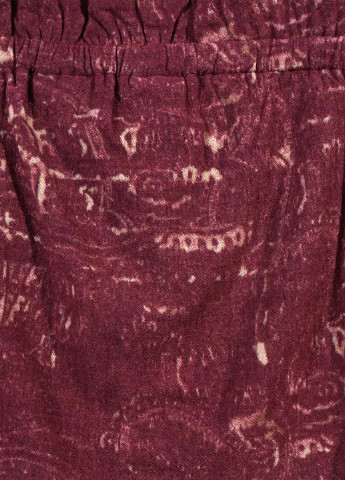 Бордовая кэжуал меланж юбка H&M