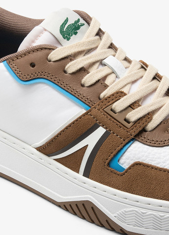 Белые демисезонные кроссовки Lacoste