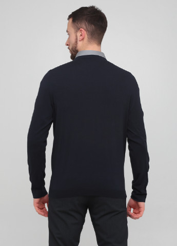 Темно-синий демисезонный пуловер пуловер Drykorn