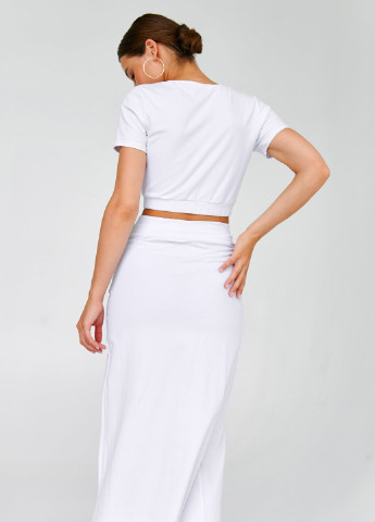 Белый костюм с длинной юбкой Gepur (246227067)