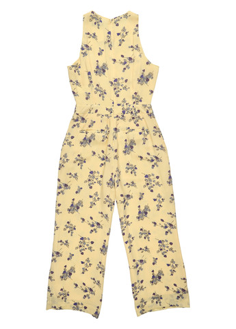 Комбінезон Ivy & Oak комбінезон-брюки квітковий жовтий кежуал купро