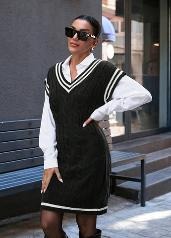 Демисезонный женский платье SHEIN однотонный