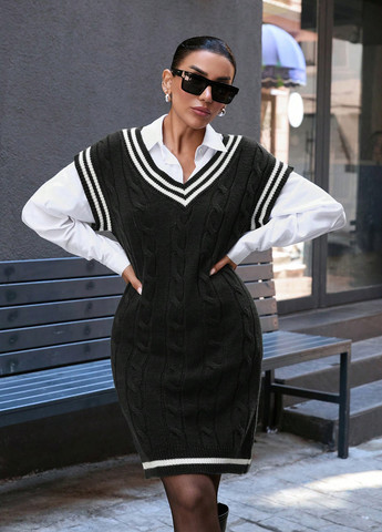 Демисезонный женский платье SHEIN однотонный