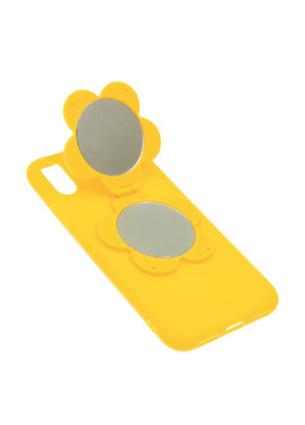 Чохол для телефону, 3D, з підставкою-дзеркальцем, "Квітка" 24.13 * 11.26 мм Usupso (225532048)