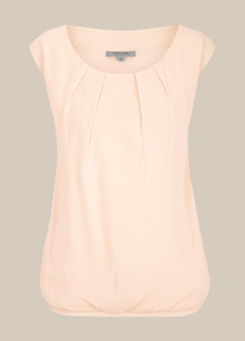 Персиковая летняя блуза Comma