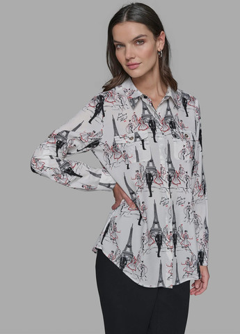 Біла блузка Karl Lagerfeld