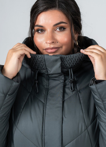 Темно-серое демисезонное Пальто A'll Posa