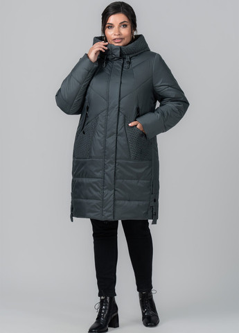 Темно-серое демисезонное Пальто A'll Posa