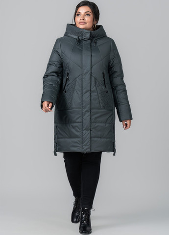 Темно-серое демисезонное Пальто A'll Posa