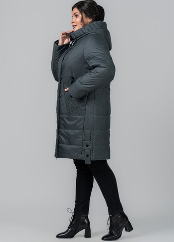 Темно-серое демисезонное Пальто A'll Posa