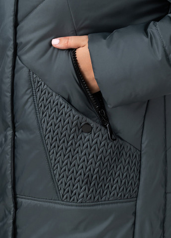 Темно-серое демисезонное Пальто A'll Posa