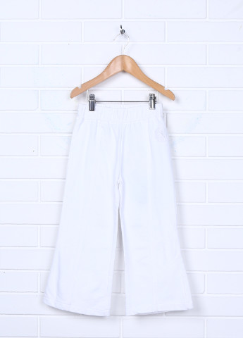 Белые кэжуал летние со средней талией брюки Motion Wear