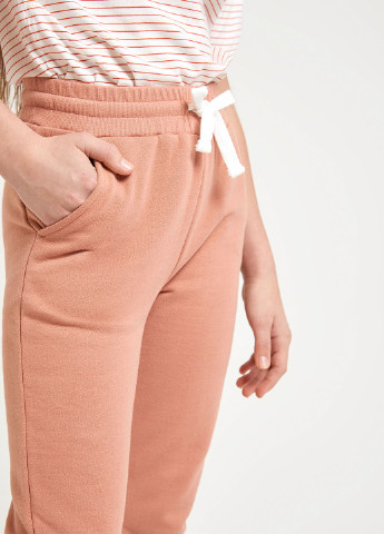 Светло-оранжевые кэжуал демисезонные джоггеры брюки SELA