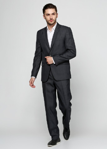 Светло-серый демисезонный костюм (пиджак, брюки) брючный Gentle Man
