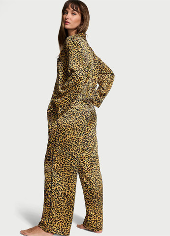 Світло-коричнева всесезон піжама (сорочка, штани) сорочка + брюки Victoria's Secret