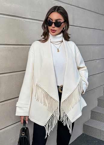 Кремове демісезонне Пальто SHEIN