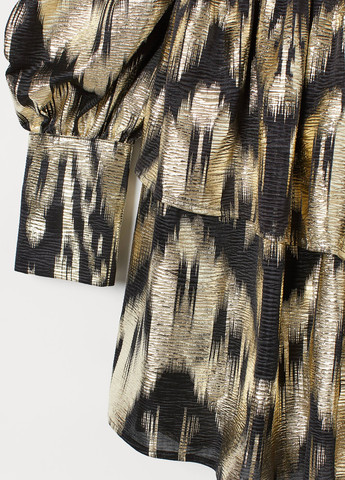 Комбінована кежуал сукня H&M з абстрактним візерунком