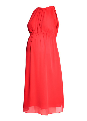 Коралловое кэжуал платье для беременных H&M
