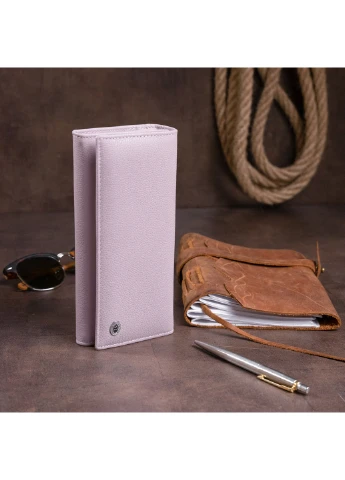 Жіночий шкіряний гаманець 18,5х9,5х2,5 см st leather (252131136)