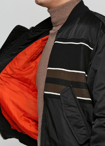 Чорна демісезонна куртка H&M Studio