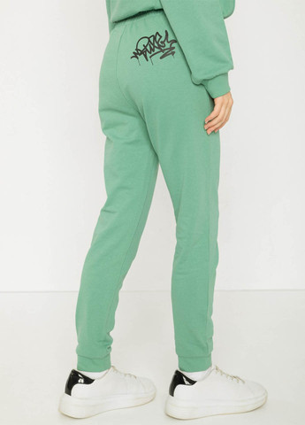 Изумрудные спортивные демисезонные джоггеры брюки Reporter Young