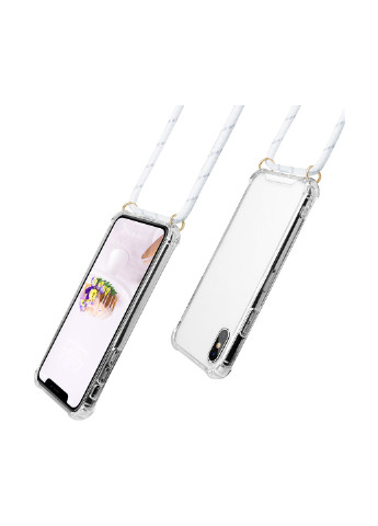 Силиконовый чехол Strap для Apple iPhone 7/8 White (704224) BeCover strap для apple iphone 7/8 white (704224) (154454139)