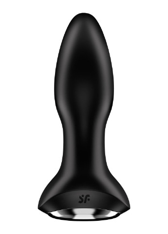 Анальна смарт вібропробка із перлинним масажем Rotator Plug 2+ Black Satisfyer (254785134)