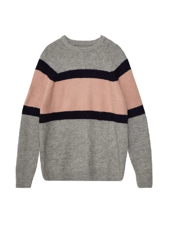 Світло-сірий демісезонний джемпер джемпер Pull & Bear
