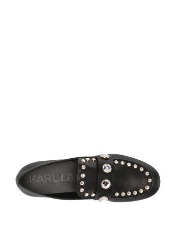 Karl Lagerfeld Туфли лоферы черный з натуральная кожа, германия — демисезон (302438200)