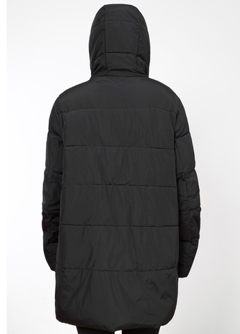 Черная зимняя куртка куртка-пальто Meajiateer