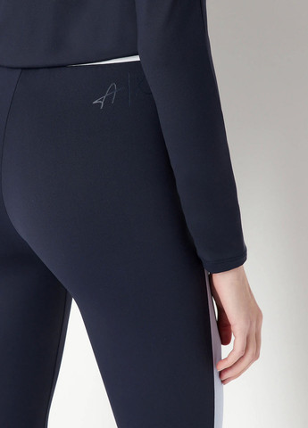 Синие демисезонные леггинсы Armani Exchange