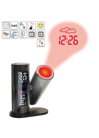 Годинник проекційний WT514 Black (WT514) Technoline (252255517)