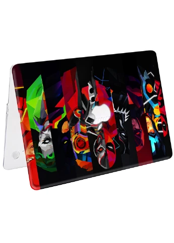 Чохол пластиковий для Apple MacBook Air 13 A1932 / A2179 / A2337 Марвел (Marvel) (9656-1693) MobiPrint (218539360)