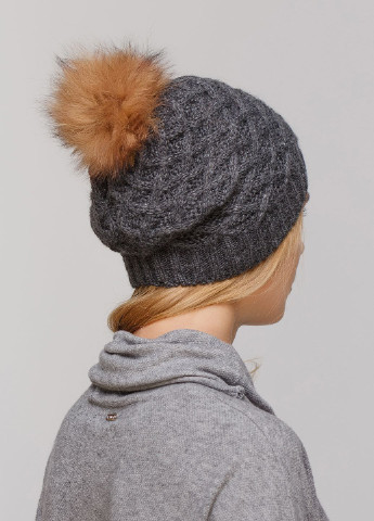 Зимова жіноча тепла шапка на флісовій підкладці 550669 Merlini (249643064)