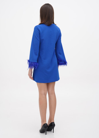 Синее кэжуал платье The LuLu by Lumina однотонное