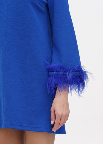 Синее кэжуал платье The LuLu by Lumina однотонное
