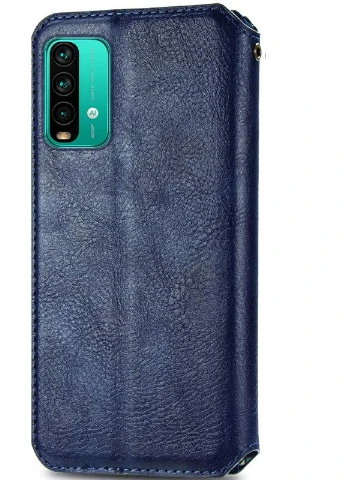 Шкіряний чохол книжка Cubic (PU) для Xiaomi Redmi Note 9 4G / 9 Power / Redmi 9T Синій (is_00000041831_5) Getman (237834572)